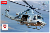 Academy 12138. USMC UH-1Y Venom Helicopter by Bell. 1:48 Scale