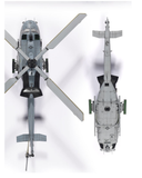 Academy 12138. USMC UH-1Y Venom Helicopter by Bell. 1:48 Scale