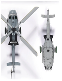 Academy 12138. USMC UH-1Y Venom Helicopter by Bell. 1:48 Scale