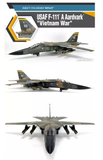 Academy 12355. USAF F-111A Aardvark "Vietnam War". 1:48 Scale