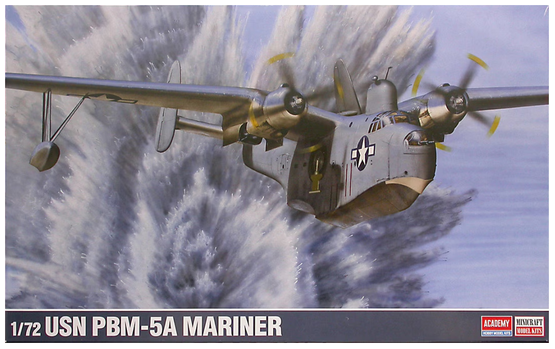Academy 12586. USN PBM-5A Mariner, AUS decals. 1:72 Scale – Small Forge
