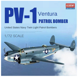 Academy 12587. USN PV-1 "Patrol Bomber", AUS decals. 1:72 Scale