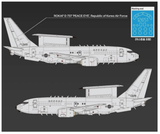Academy 12651. Boeing E-737 Peace Eye with Aus Decals. 1:144 Scale