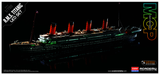 Academy 14220 - R.M.S. Titanic with LED Light Set, 1:700 Scale.