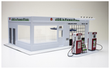 Academy 15122. Joe's Power Plus Service Station. 1:24 Scale