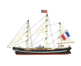 Artesania 17001. French Training Ship Belem 1896 - Easy Kit Scale 1:160