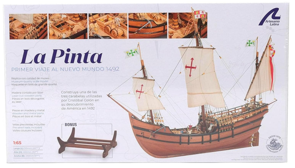 Artesania 22412 La Pinta. Scale 1:65.