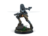 281113-0864. Uxia McNeill with Assault Pistol, Ariadna. Infinity Code