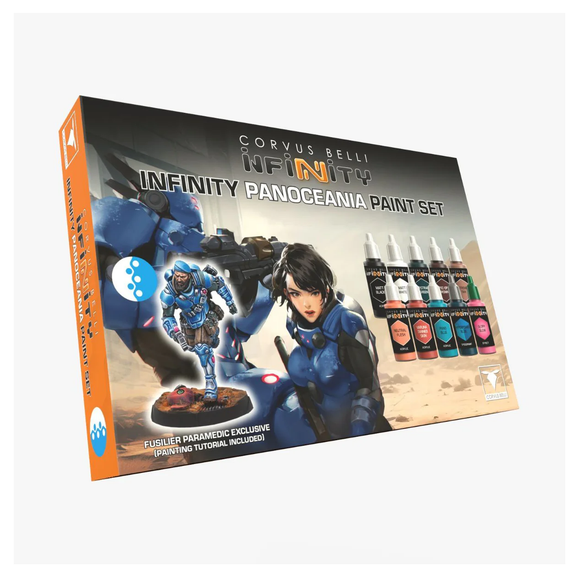 281429-1162 Infinity PanOceania Paint Set & Exclusive Miniature