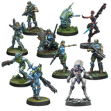 281253-1242, Acontecimento Combat Force Repack Alpha (25th Anniv). PanOceania Army, Infinity