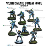 281254-1243, Acontecimento Combat Force Repack Beta (25th Anniv). PanOceania Army, Infinity (Copy)
