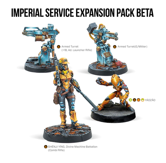 281354-1164, Imperial Service Expansion Pack Beta - Yu Jing Army. Infinity