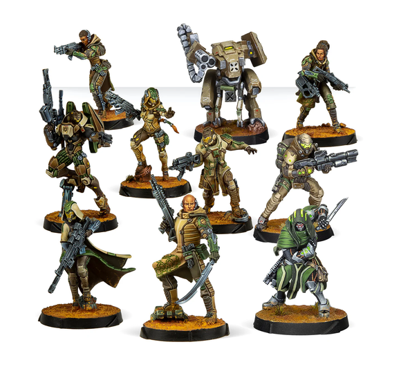 281427-1150, Hassassin Bahram Action Pack - Haqqislam Army. Infinity Code