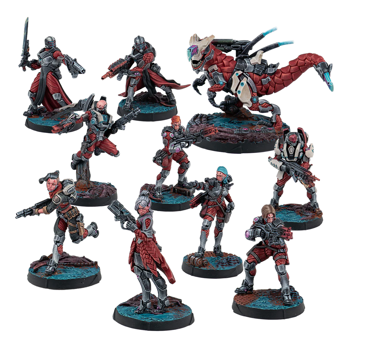 281636-1187, Next Wave Action Pack - Combined Army. Infinity – Small Forge