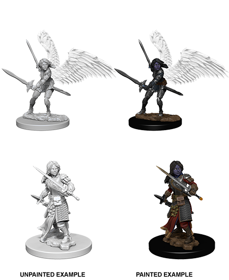 Aasimar Female Paladin- D&D Nolzur's Marvellous Miniatures, WZK73343