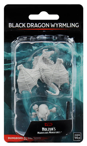 D&D Nolzur's Marvellous Miniatures - Black Dragon Wyrmling. WZK73850