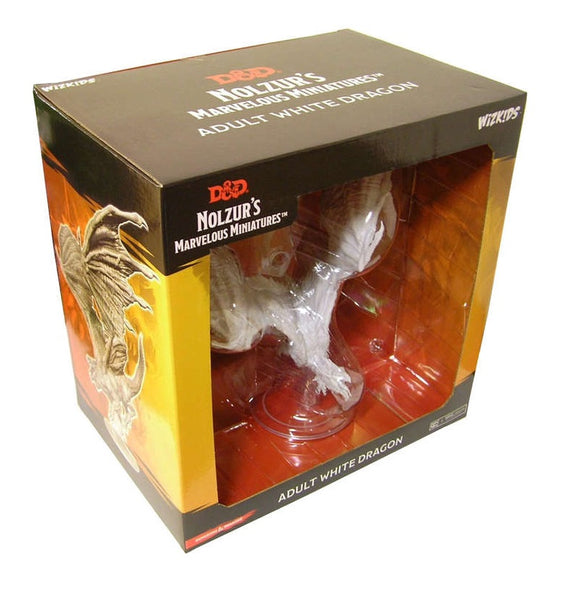 D&D Nolzur's Marvellous Miniatures - Adult White Dragon. WZK90325