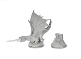 White Dragon Wyrmling - D&D Nolzur's Marvellous Miniatures WZK90589