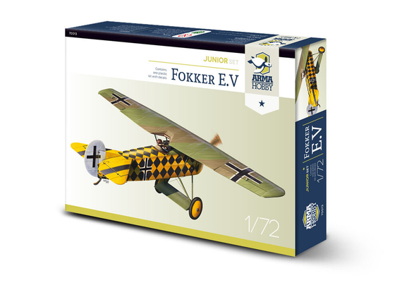Arma Hobby AH70013. Fokker E.V. Junior Set 1:72 Scale