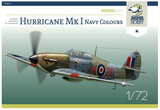 Arma Hobby AH70022. Hurricane Mk I Navy Colours 1:72 Scale