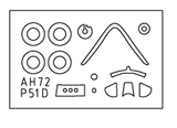Arma Hobby AH70070. P-51D Mustang. 1:72 Scale