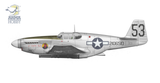 Arma Hobby AH70075. P-51B Mustang (China, Burma, India) . 1:72 Scale