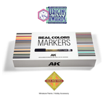 AK Interactive. Real Color Markers Deluxe Set