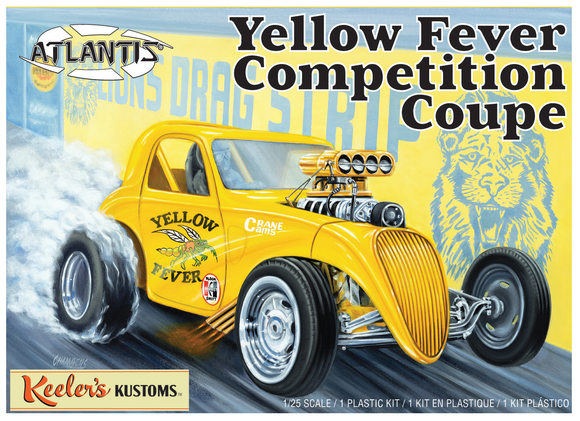 Atlantis AMC13101 - Yellow Fever Competition Coupe - Keelers Kustoms