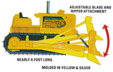 AMT1086 Construction Bulldozer 1:25 Scale.