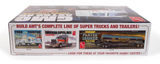 AMT1230 - GMC Astro 95 Semi Truck Tractor - Miller Beer, 1:25 Scale