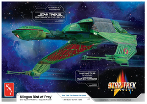 AMT1400M Star Trek III, The Search for Spock - Klingon Bird-of-Prey, Scale 1:350