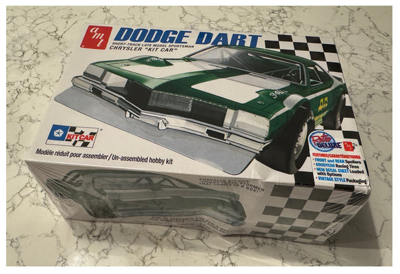 Damaged Box - AMT1450. Dodge Dart Sportsman Short Track, 1:25 Scale
