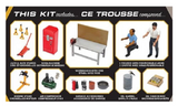 AMTPP016M, Garage Accessory Set #2 - Tip Top Shop 1:25 Scale