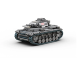 BA0141  Panzer III Ausf C German Tank. Scale 1:33