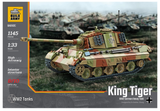 BA0182C King Tiger II Camouflaged. Scale 1:33