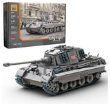 BA0182 King Tiger II WW II German Tank. Scale 1:33