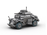 BA0222 Sd. Kfz.222. German Light Armoured Vehicle. Scale 1:33