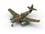 BA0262. Messerschmitt Me 262. WW2 German Fighter Jet Plane. Scale 1:33