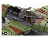 BA0262. Messerschmitt Me 262. WW2 German Fighter Jet Plane. Scale 1:33