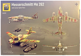 BA0262. Messerschmitt Me 262. WW2 German Fighter Jet Plane. Scale 1:33