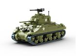 BA1001 M4 Sherman Tank. US Army WW II. Scale 1:33