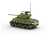 BA1002 M4A3 Easy 8 Sherman Tank. US Army WW II Scale 1:33
