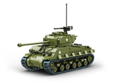 BA1002 M4A3 Easy 8 Sherman Tank. US Army WW II Scale 1:33