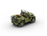 BA1101 US Army WWII Jeep - Willy's. Scale 1:33