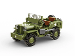 BA1101 US Army WWII Jeep - Willy's. Scale 1:33