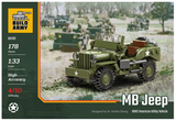 BA1101 US Army WWII Jeep - Willy's. Scale 1:33