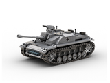 BA0142 StuG III Ausf.G. WW2 German Tank Destroyer. Scale 1:33