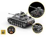BA0142 StuG III Ausf.G. WW2 German Tank Destroyer. Scale 1:33