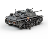 BA0142 StuG III Ausf.G. WW2 German Tank Destroyer. Scale 1:33