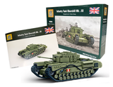 BA2001 Churchill Mk III Tank. British Army WW II Scale 1:33
